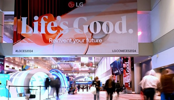 LG a présenté ses dernières innovations au CES 2024