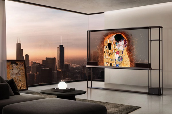 Le premier téléviseur LG SIGNATURE OLED T redéfinit l'expérience de l'écran