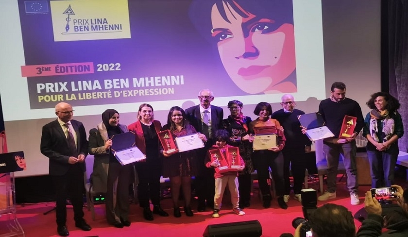 Liberté d'expression 2022: Lauréats du Prix Lina Ben Mhenni