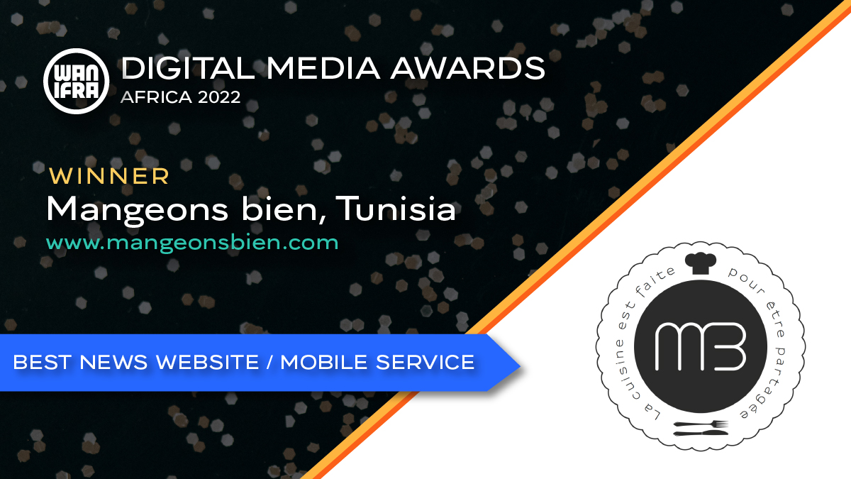 Photo of ¡el webzine tunecino “Mangeons bien” gana el premio al “Mejor sitio de información”!