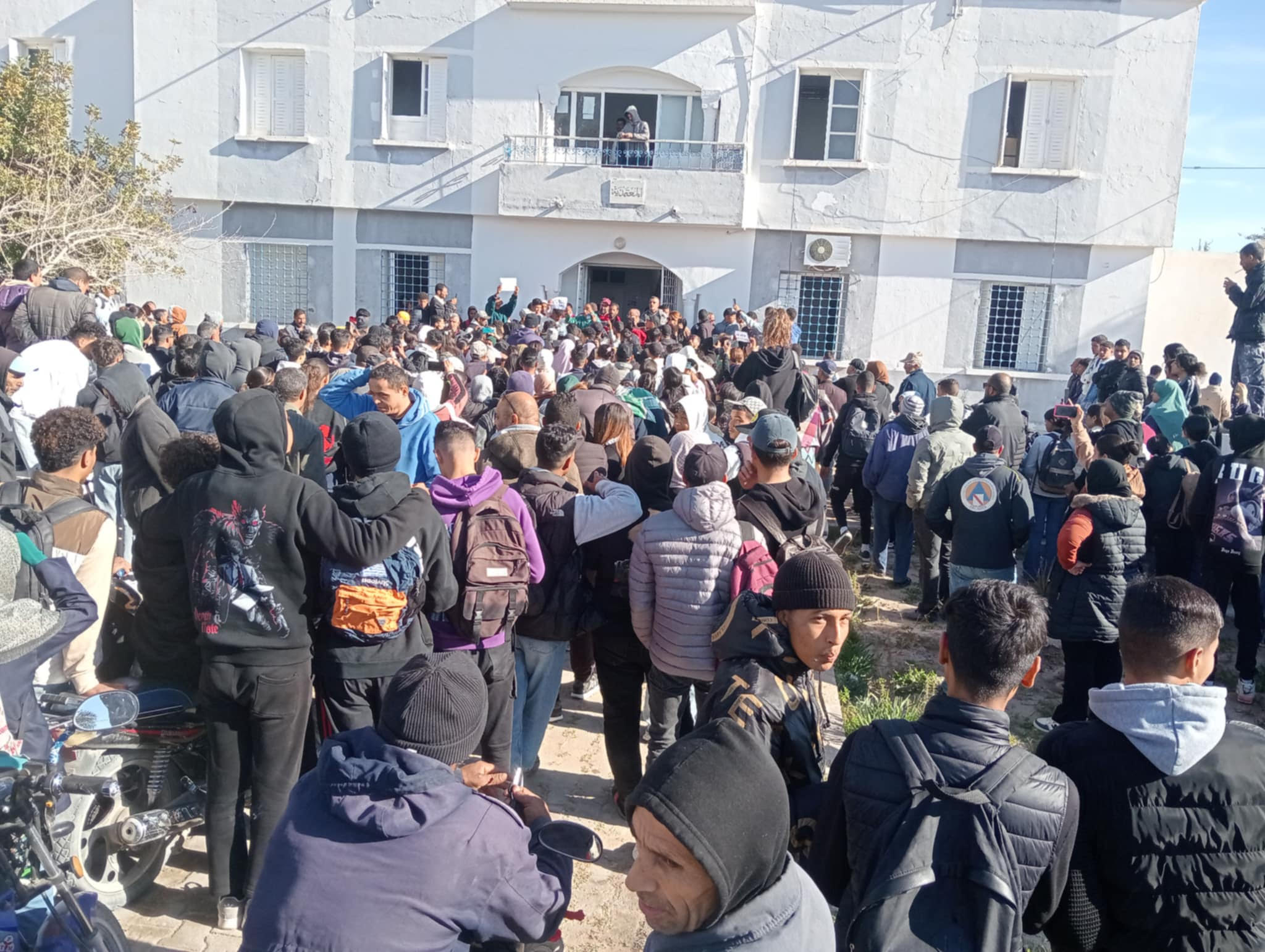 Accident Gafsa : Manifestation de protestation à Om Larayes