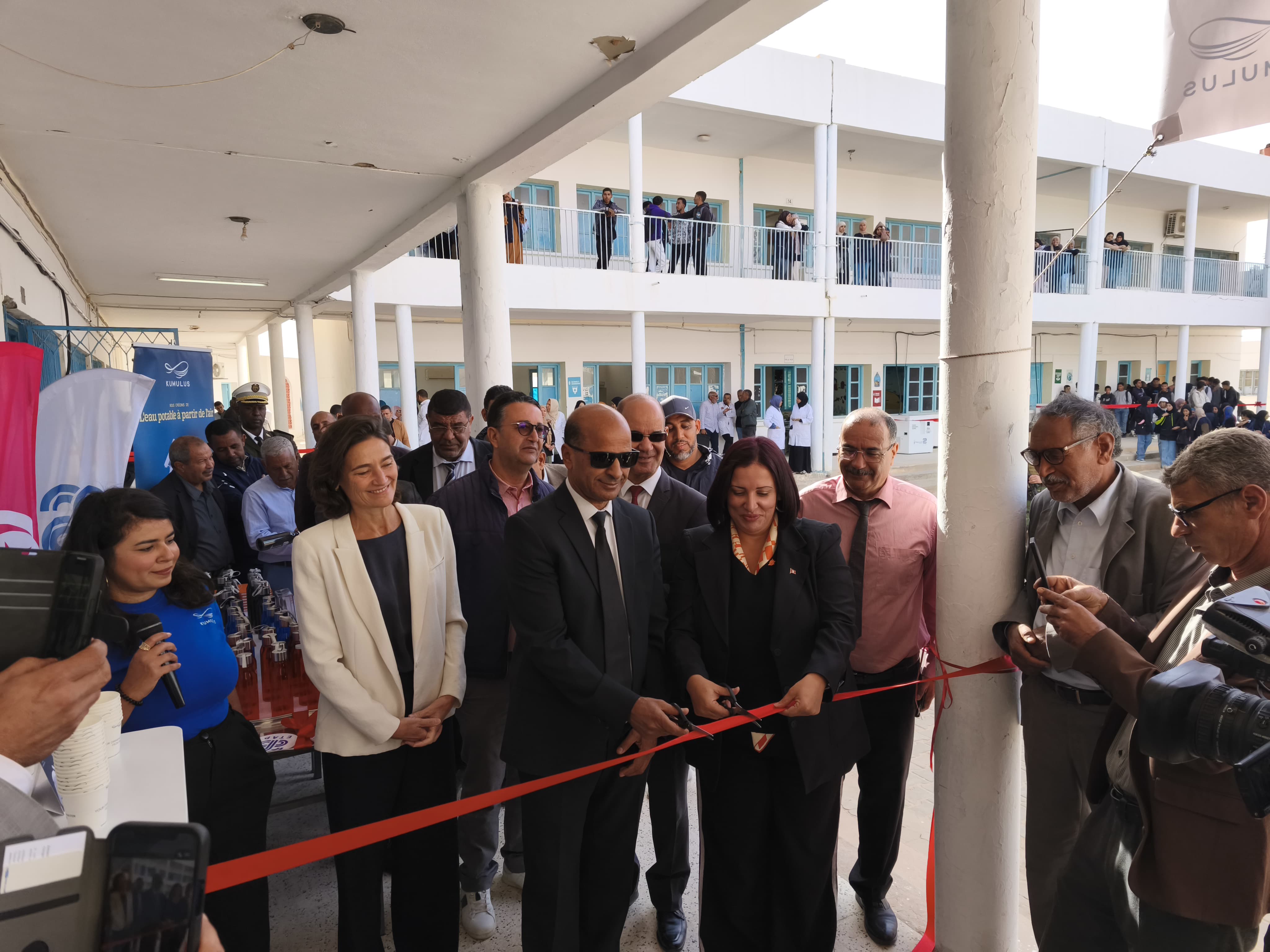 Mazarine et son partenaire ETAP soutiennent l’aspect éducatif et environnemental à El Faouar (Kébili)