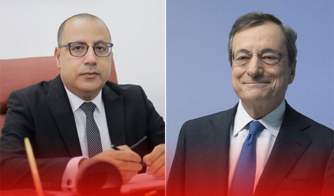 Michi parla al telefono con il presidente del Consiglio italiano