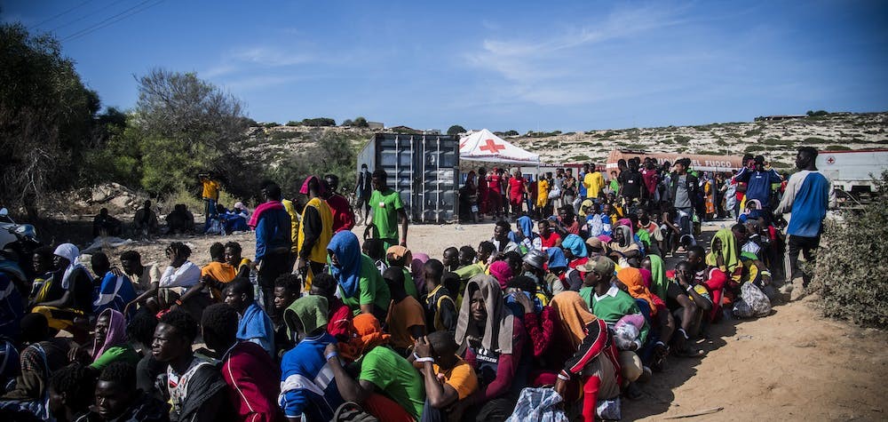 Migrants: Etat d'urgence à l'Lampedusa