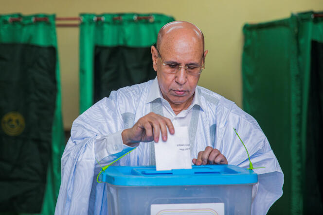 Présidentielle en Mauritanie : Mohamed Ould Ghazouani réélu dès le premier tour