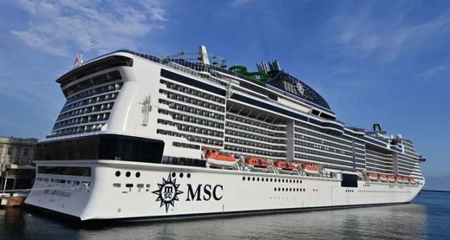 Le MSC Grandiosa accoste à La Goulette avec 5500 croisiéristes à bord