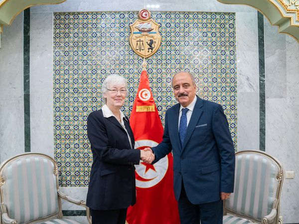 Diplomatie : Mohamed Ali Nafti reçoit la nouvelle ambassadrice d’Allemagne à Tunis