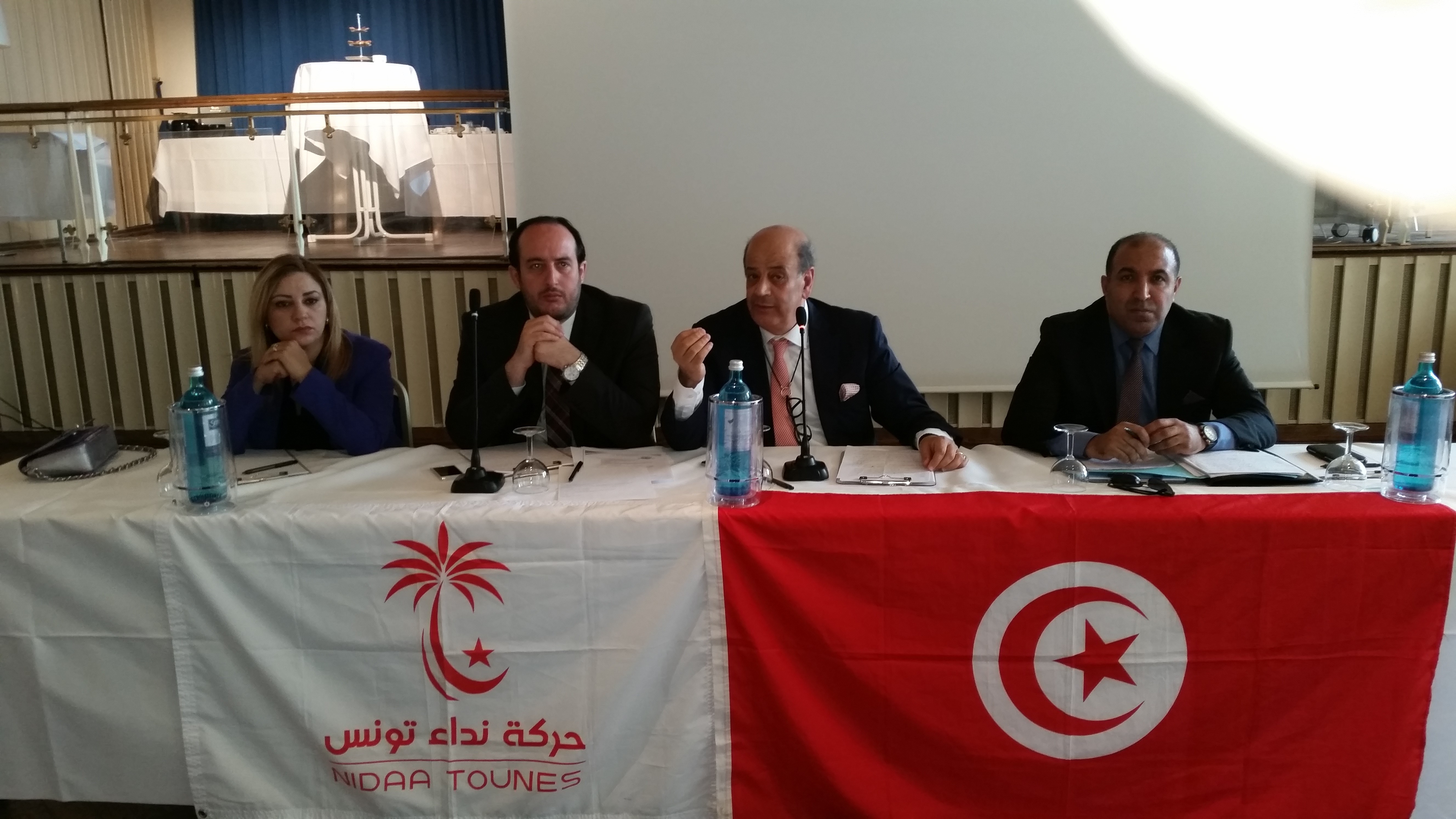 Hatem Ferjani au coté de Raouf Khamassi