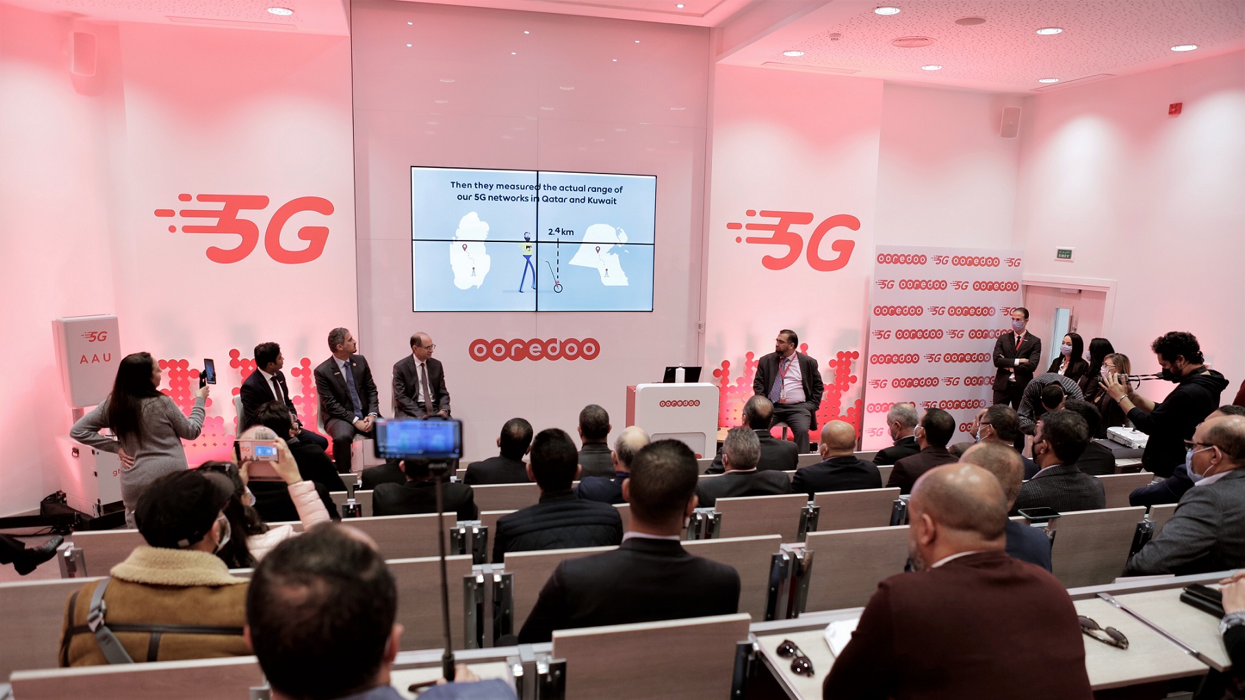 Ooredoo atteint 2,2 Gbps dans son premier essai 5G