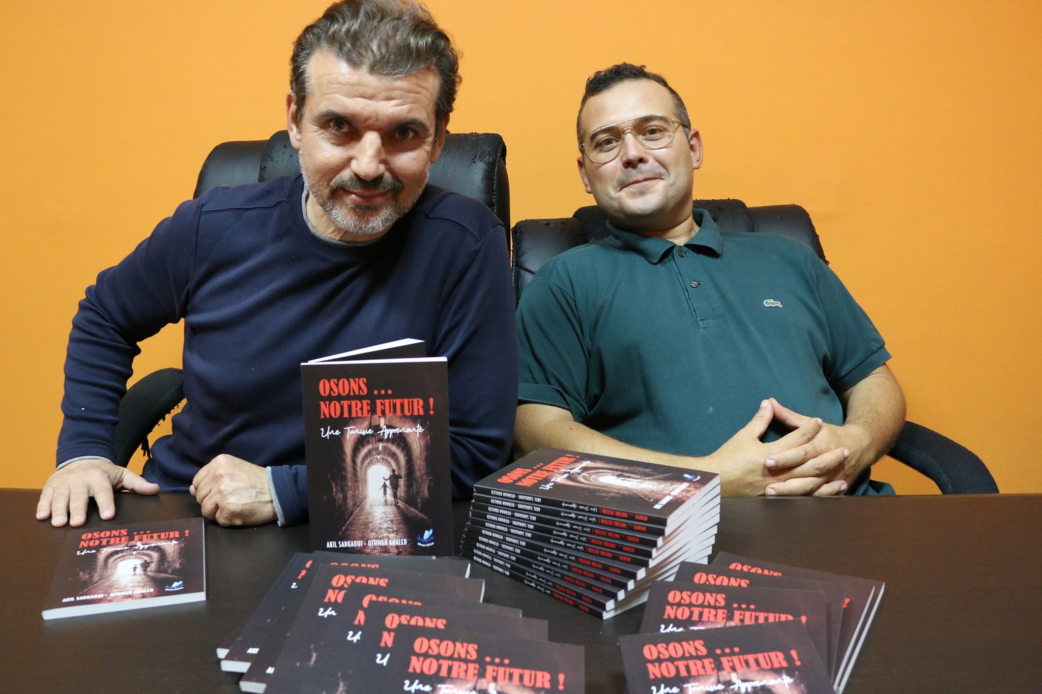 Sortie du livre "Osons... Notre Futur ! Une Tunisie Apprenante " de Akil Sadkaoui et Othman Khaled