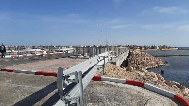 Kerkennah : inauguration du pont reliant les îles de Melita et Ouled Yaneg