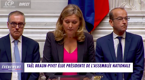 France : Pour la première fois, une femme élue à la tête de l’Assemblée nationale