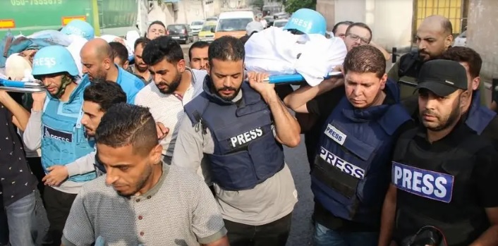 Gaza: 38 journalistes et professionnels des médias tués