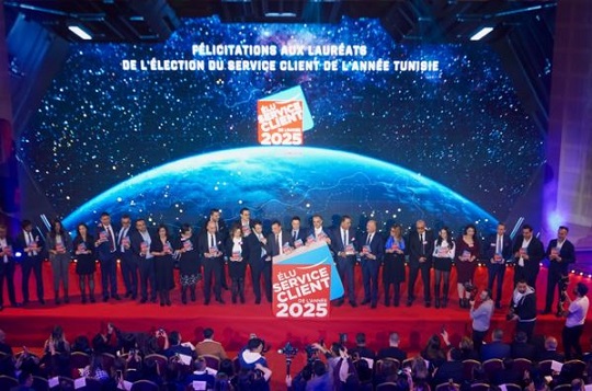 Remise des prix l’Élection Service Client de l’Année Tunisie 2025