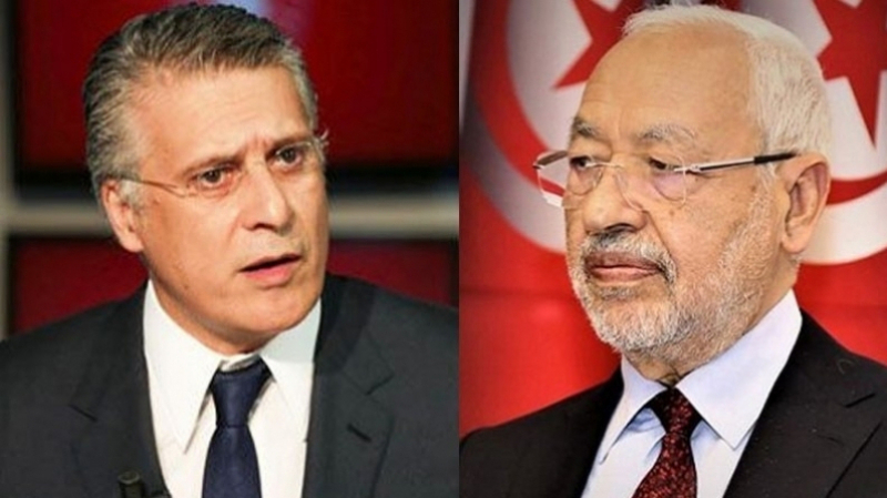 Nabil Karoui chez Rached Ghannouchi