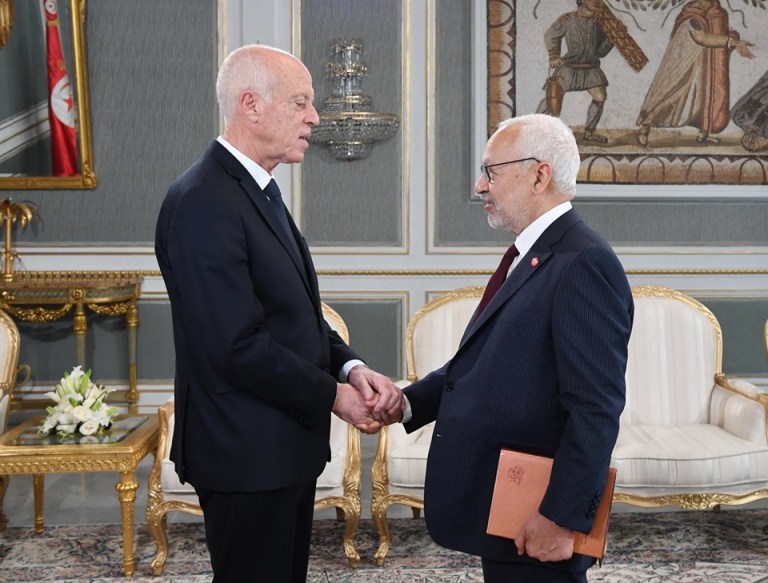 Ghannouchi: "La rencontre avec le président a permis de briser la glace"