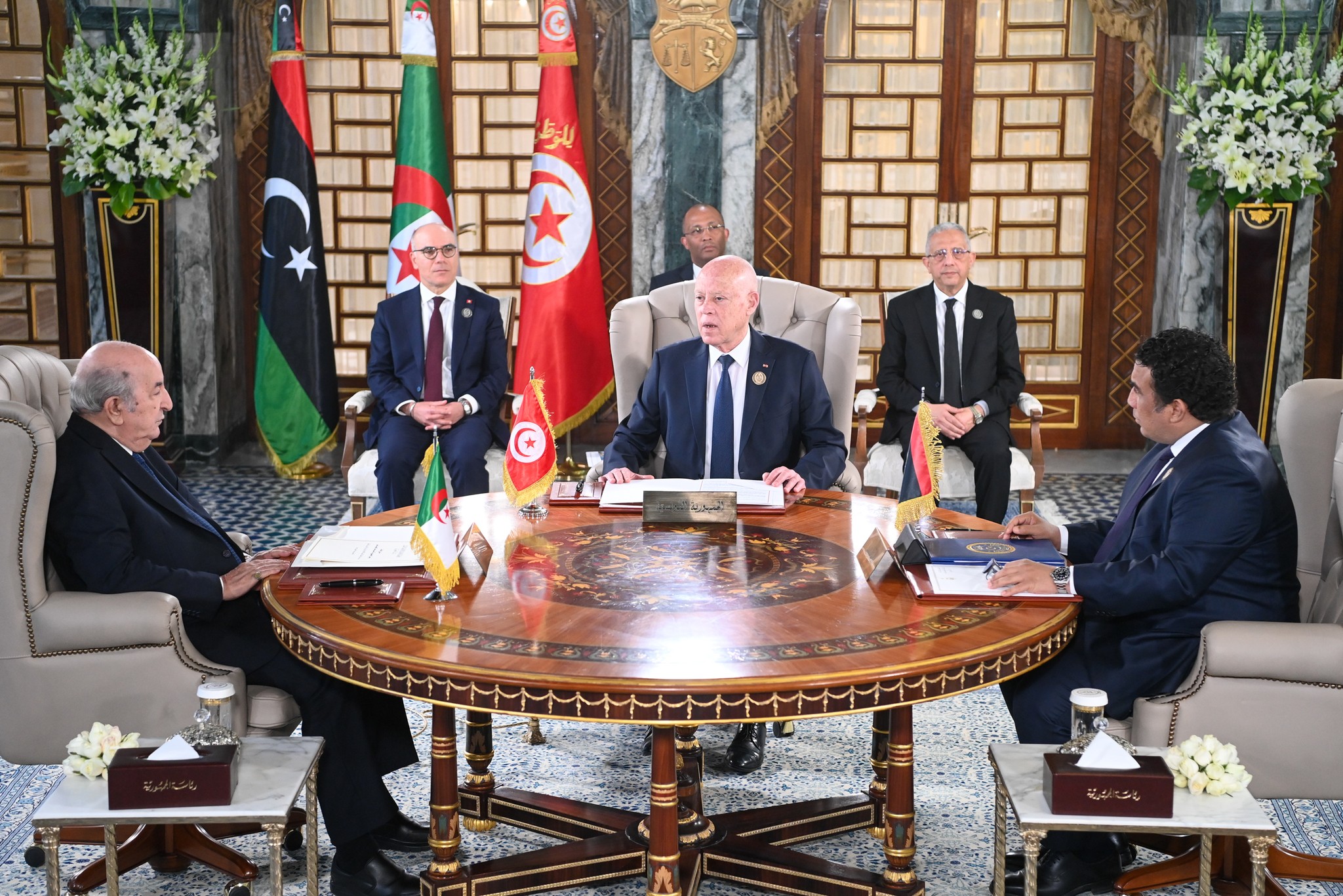 Tunis: Déclaration finale du premier sommet tripartite