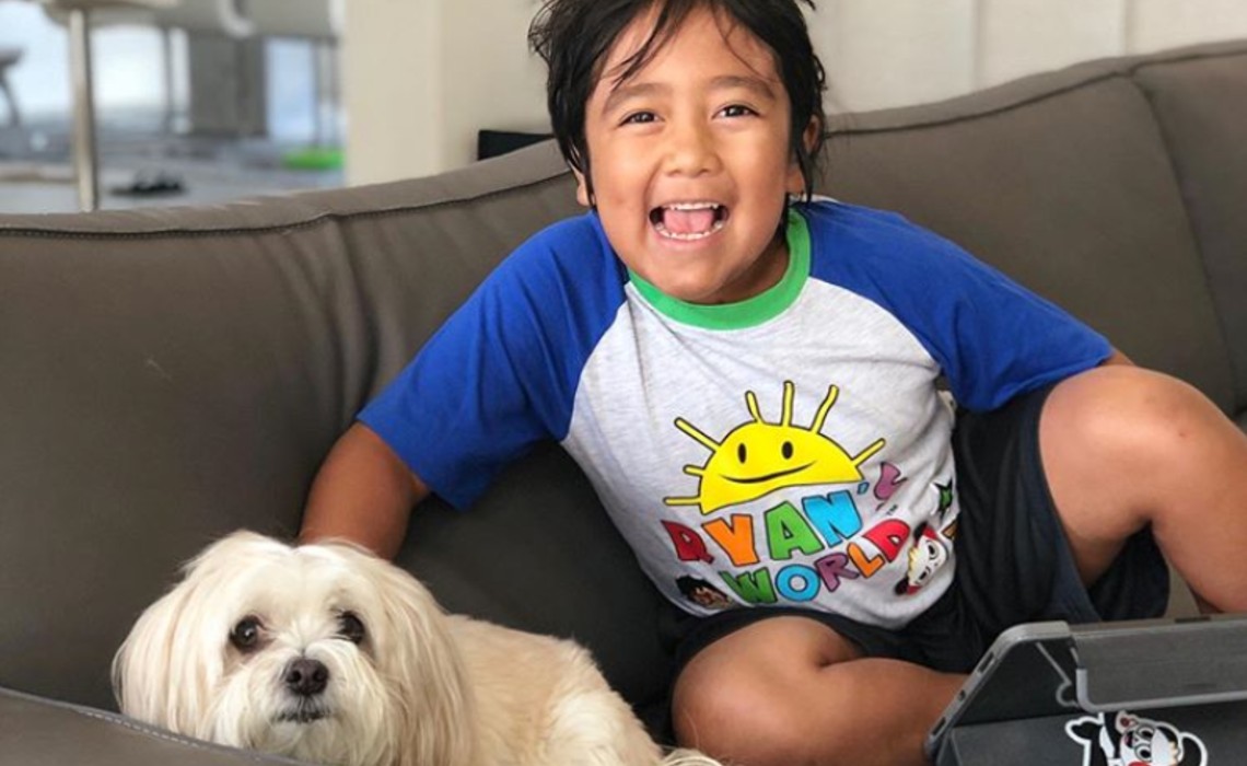 A 9 ans, Ryan Kaji est le Youtubeur le mieux payé en 2020 et engrange 29,5 millions de dollars