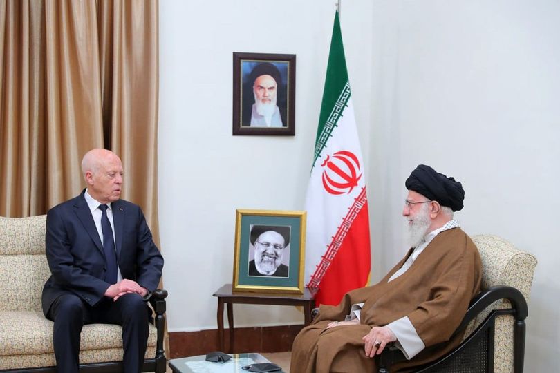 Saied rencontre à Téhéran l'Ayatollah Ali Khameni