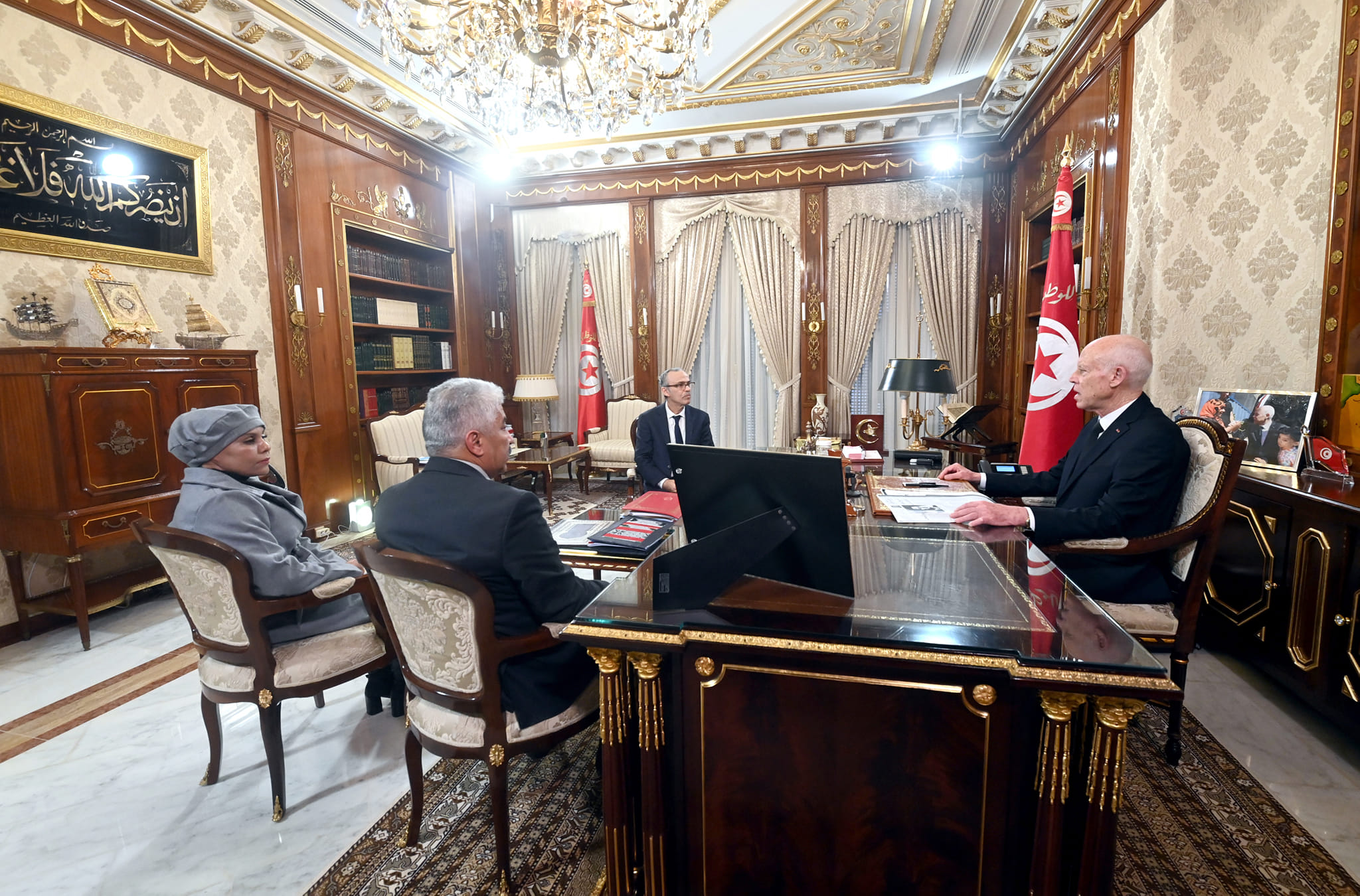 L'hommage de Kais Saied à Mohamed Ali Hammi fondateur de la la Confédération générale des travailleurs tunisiens (CGTT)