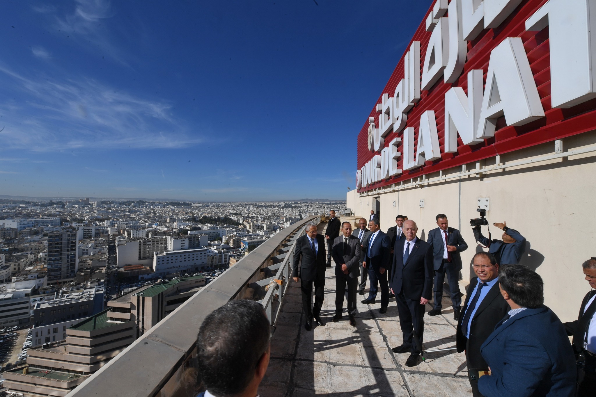 Tunisie: Le chef de l'Etat inspecte le siège de la commission de réconciliation pénale