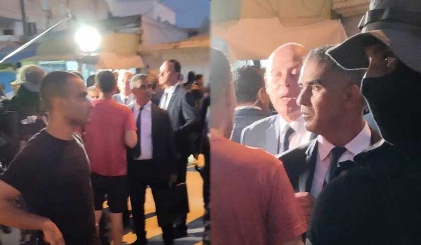   Kais Saïed, effectue une visite inopinée à la ville de l’Ariana