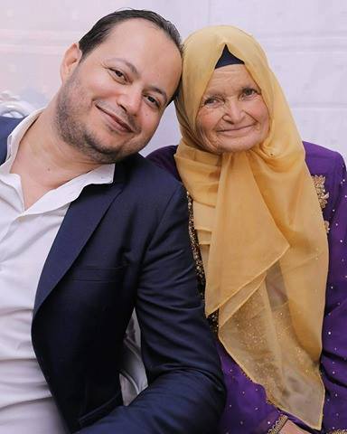 Samir El Wafi avec sa maman