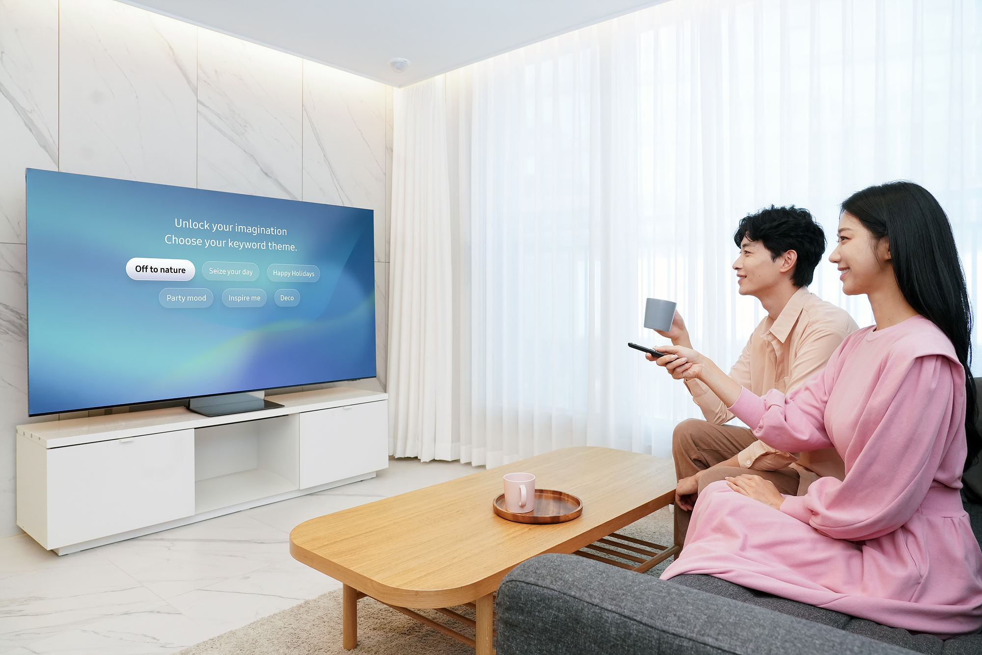 Samsung dévoile la fonctionnalité "Fond d’Écran Génératif" sur ses TV avec IA