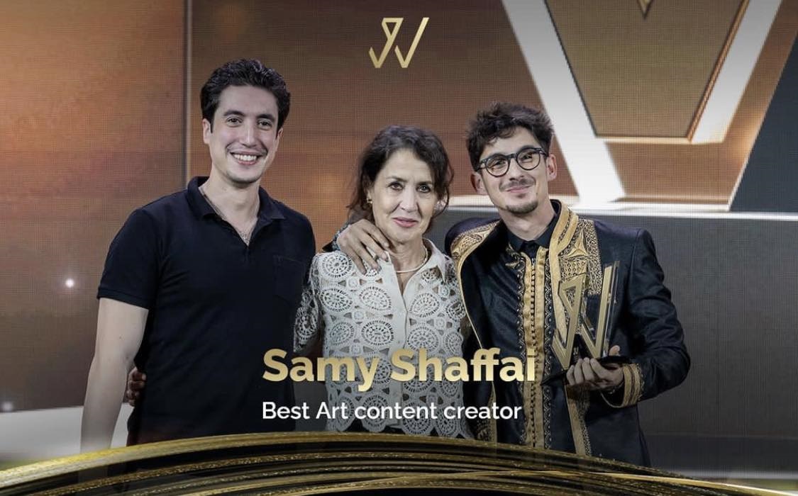 Samy Chaffai remporte le prix du meilleur créateur de contenu arabe au Qatar