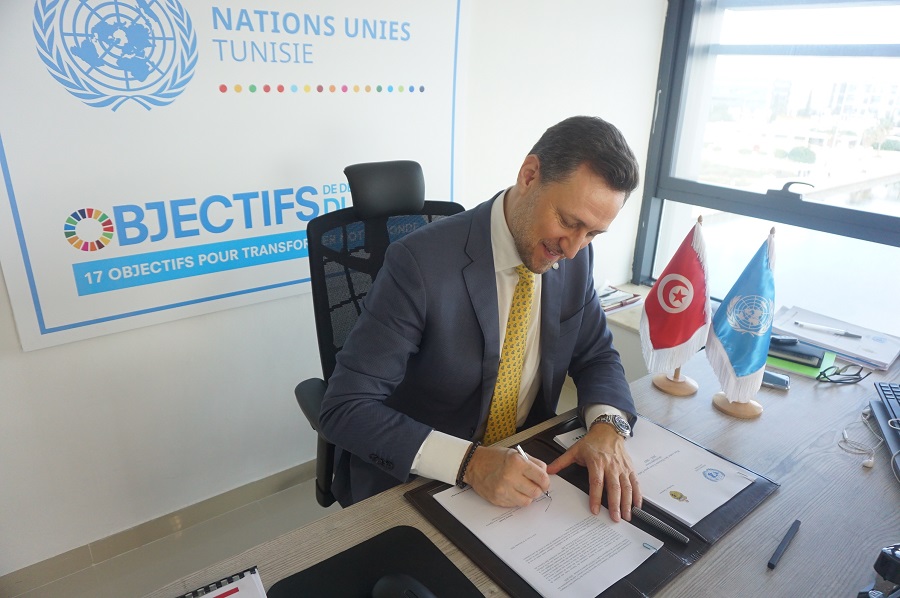 Signature du Plan cadre des Nations Unies pour l’aide au développement en Tunisie 2021-2025