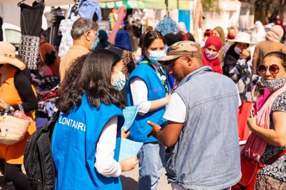 Journée de vaccination: Les scouts tunisiens volontaires la sécurisation