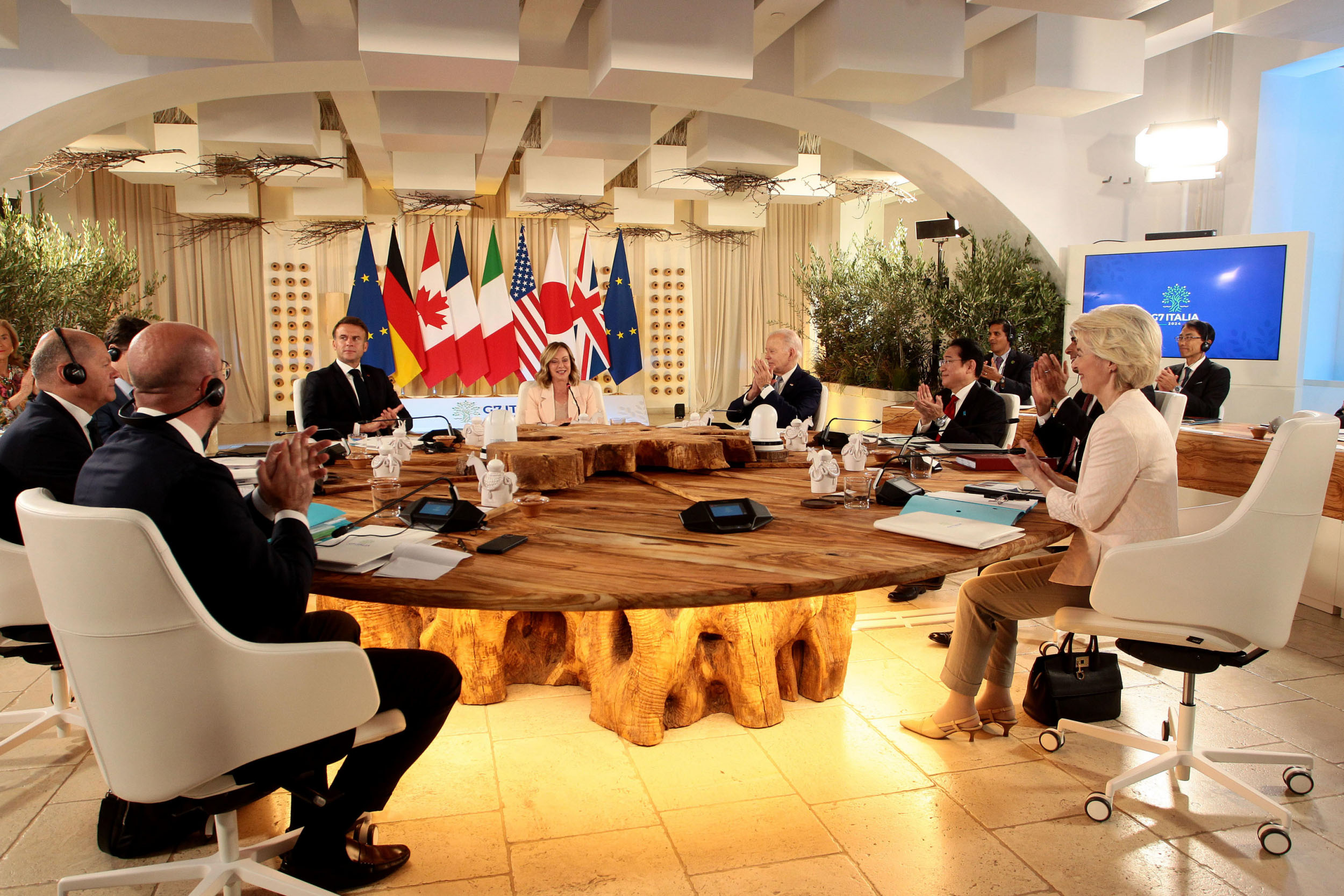 Le Sommet du G7 pour une solution à deux Etats en Palestine