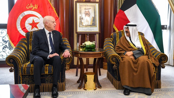 Sommet sino-arabe: Le Président Kaïs Saied rencontre le prince héritier du Koweït