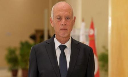 Le président  Kaïs Saied en Algérie, ce samedi
