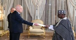 Kais Saied reçoit les lettres de créance de deux nouveaux ambassadeurs