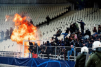 Terribles images lors de l AEK Athènes-Ajax