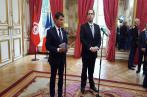 Conférence de presse conjointe Valls-Chahed à Paris (En Photos)