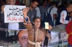  Reportage photos du sit-in de soutien à Slim Chiboub devant le tribunal de Tunis