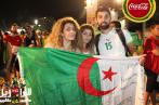 En photos, l ambiance du match Algérie Russie sur la plage de Copa Cabana