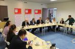 En photos, le Parti Socialiste Européen reçoit à Bruxelles une délégation du parti Ettakatol