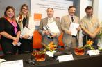 Reportage photos de la signature de la convention de partenariat entre Orange, la FTDJ et le STDM  