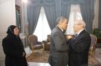 En photos, Béji Caïd Essebsi reçoit les familles de Chourabi et Ktari