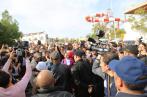 Présidentielle: En photos, Marzouki accomplit son devoir de vote