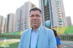 Reportage photos:  Mehrez Boussayan rend visite aux athlètes tunisiens à Rio 