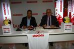 En photos, signature de la convention du partenariat entre Ooredoo Tunisie, la  Fédération Tunisienne du Handball et Maghreb Media
