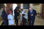 Essebsi reçoit un groupe d'enfants malades au Palais