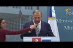 Tunisie : Le ministre russe agacé en pleine conférence par une panne de micro  