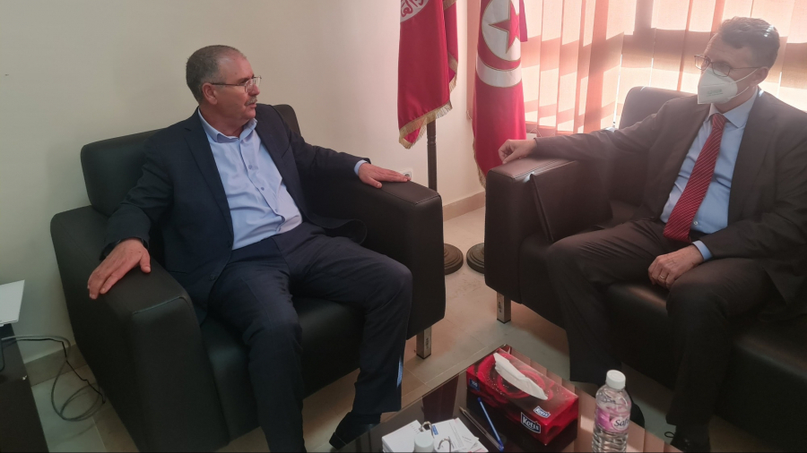 L'Ambassadeur d'Allemagne en Tunisie reçu par Taboubi