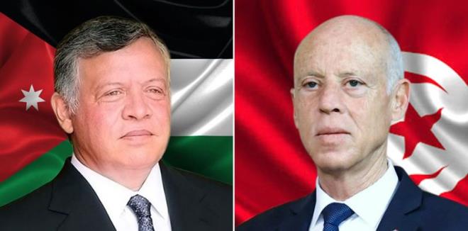 Kaïs Saïed exprime au Roi Abdallah II de Jordanie ses vœux de stabilité et de sécurité