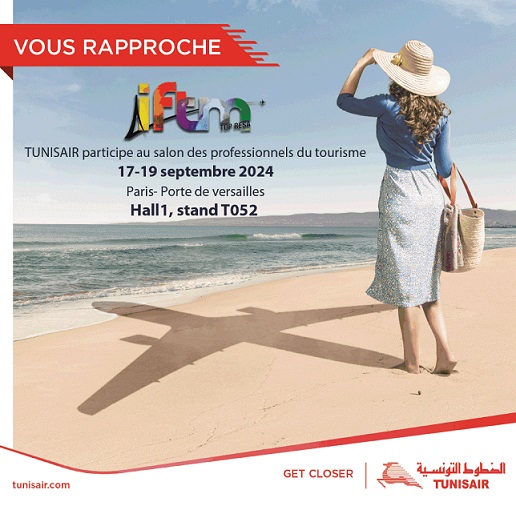 Tunisair à IFTM Top Resa Paris 2024 : Une présence stratégique au service du tourisme